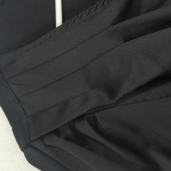 Marc New York Black Puff Long Sleeve Wrap Bodysuit Size Extra Large - Picture 4 of 8